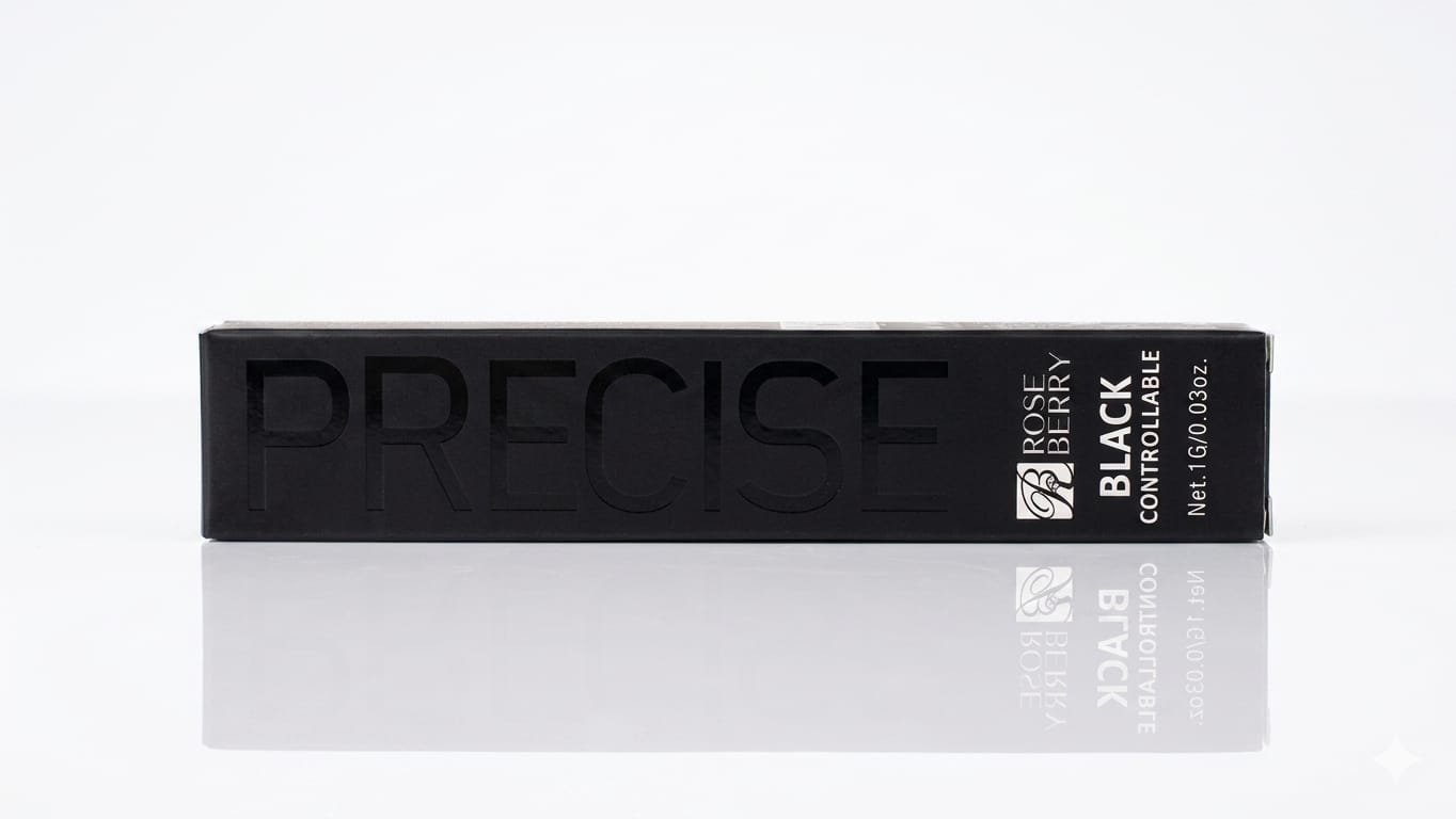 3d390d97-988b-49a1-a9b8-f808e015c3c6.jpg Rose Berry Precise Black Controllable Eyeliner - Image 1