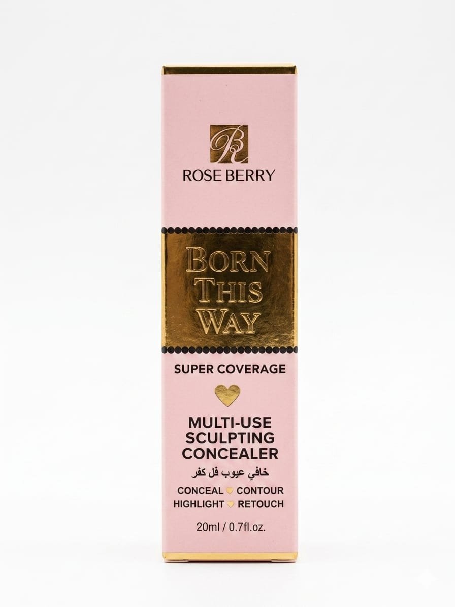 9f98235e-012b-45dd-a133-cefa505e1886.jpg Rose Berry Born This Way Super Coverage Multi-Use Sculpting Concealer - Image 1