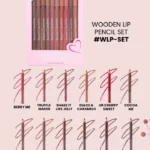 beauty creations Wooden Lip Pencil 12Pc Set