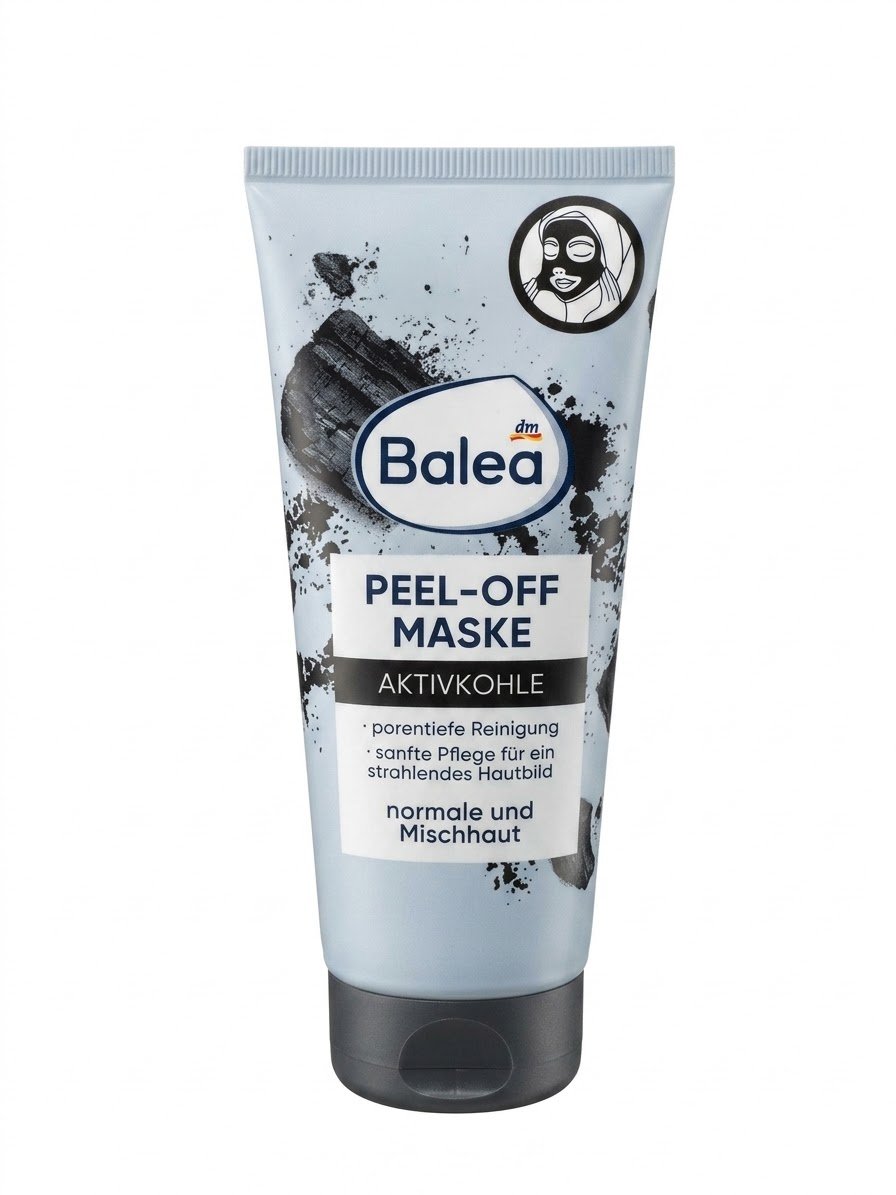 IMG_5029.jpeg Balea Peel-Off Mask with Activated Carbon (100ml - Image 1