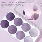 8-Piece Makeup Sponge Set with Box