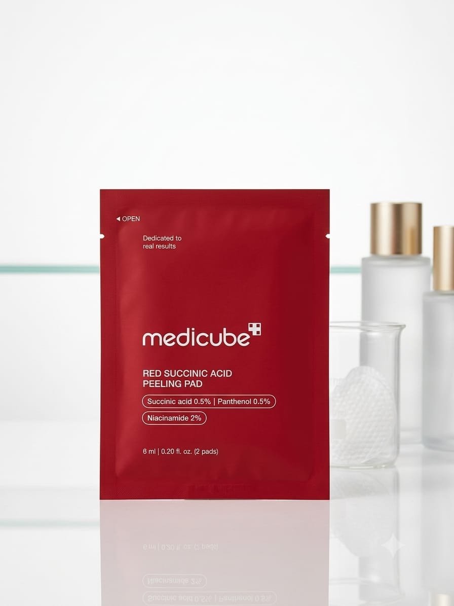 aeae5385-be01-4f22-a6d1-01a85de54244.jpg Medicube Red Succinic Acid Peeling Pad - 2 Pads mini - Image 1