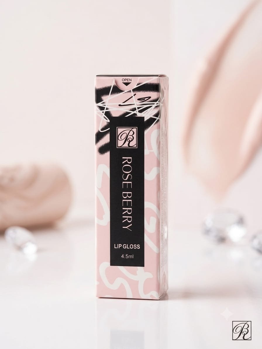 dffb02c3-378b-48a3-a543-553a39451246.jpg Rose Berry Lip Gloss - 4.5ml - Image 1